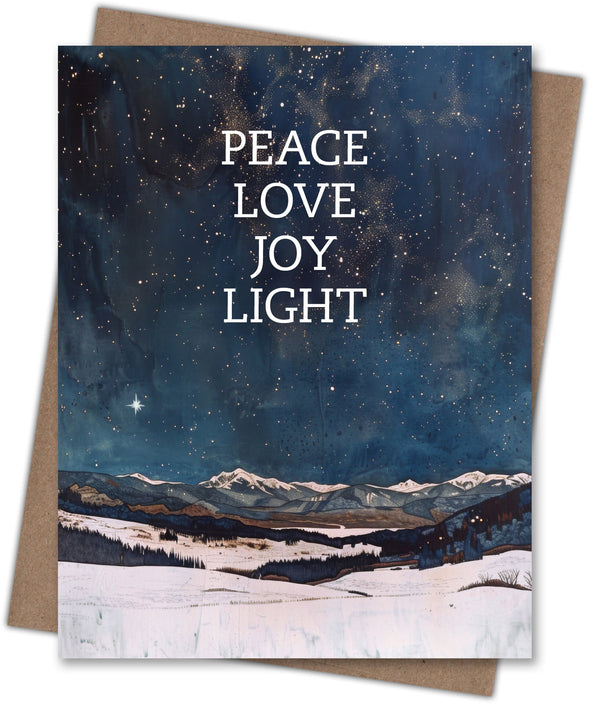 Mountain Peace Holiday Cards