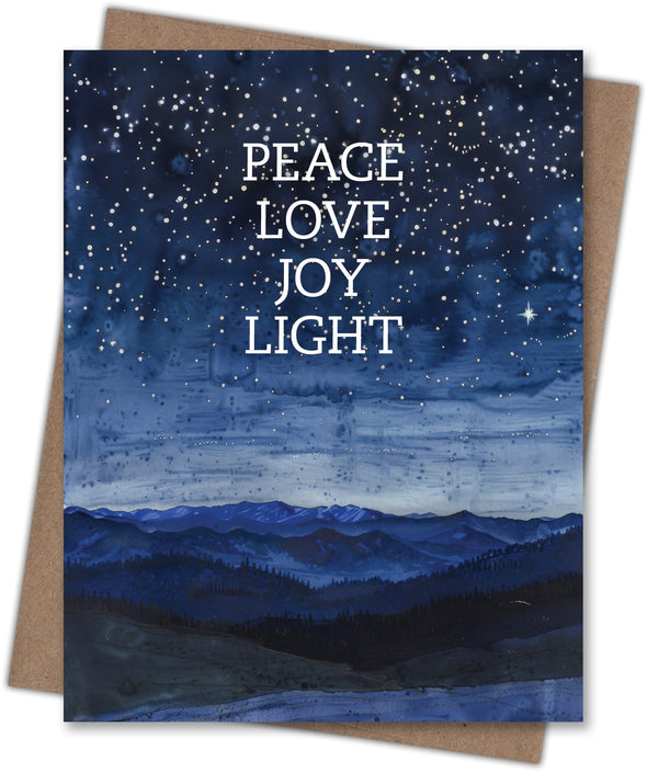 Mountain Light Holiday Cards