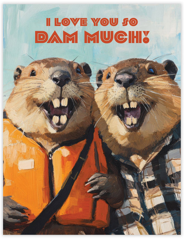 Beaver Love Card