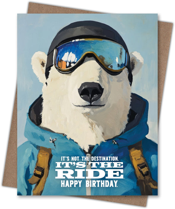 It's the Ride Birthday Card