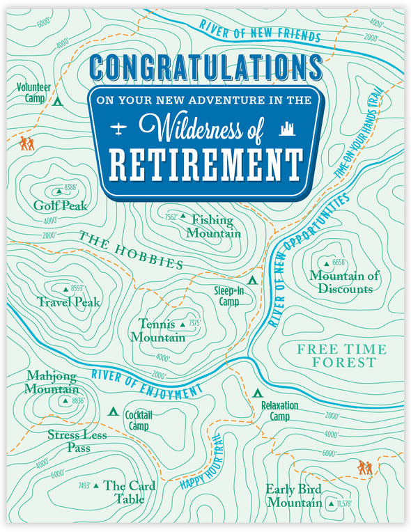 Retirement Topo Map