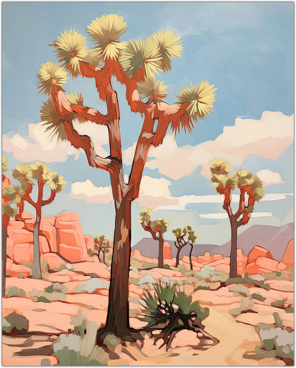 Joshua Tree Art Print