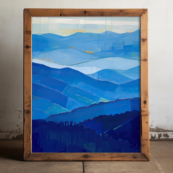 Blue Ridge Mountains Art Print