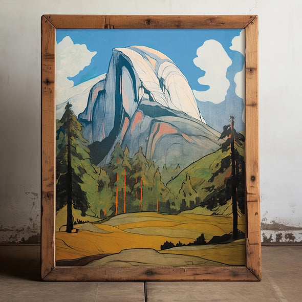 Half Dome Yosemite Art Print