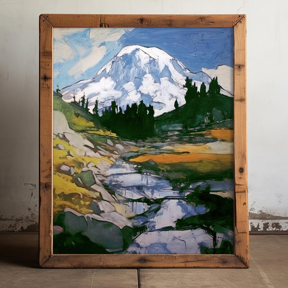 Rainier Art Print