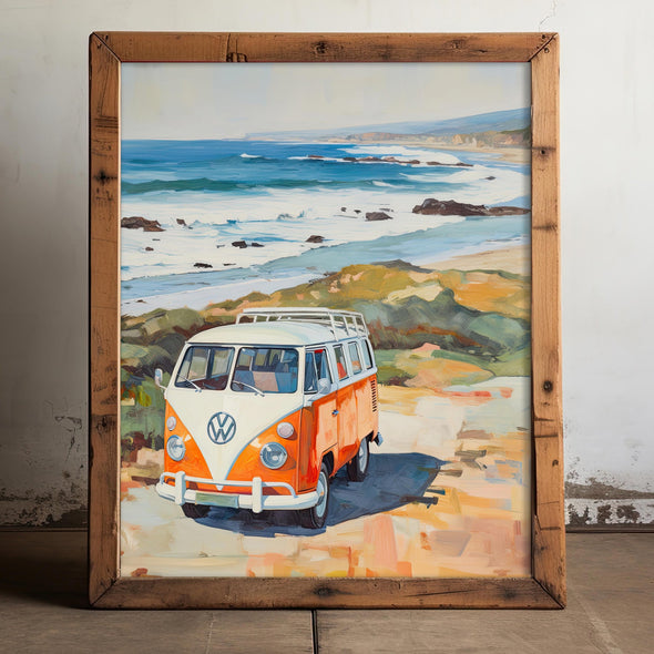 Volkswagen Van Art Print