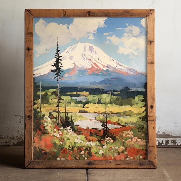 Mount Adams Art Print