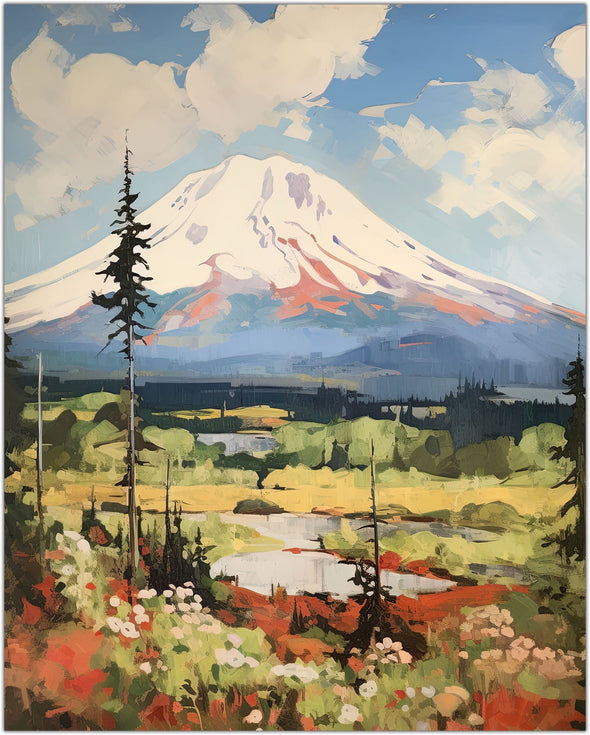 Mount Adams Art Print