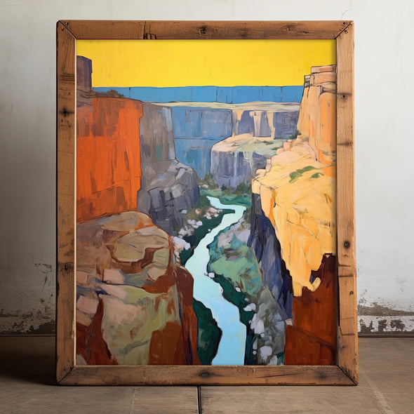 Nankoweap Grand Canyon Art Print