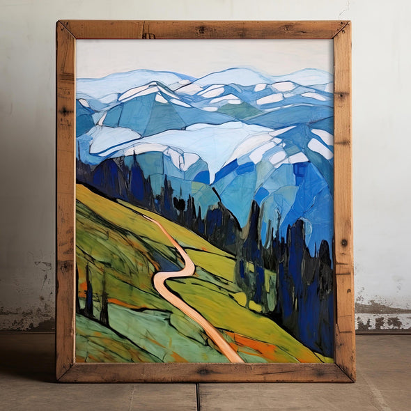 Hurricane Ridge Olympic Art Print