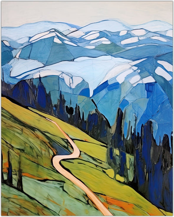 Hurricane Ridge Olympic Art Print