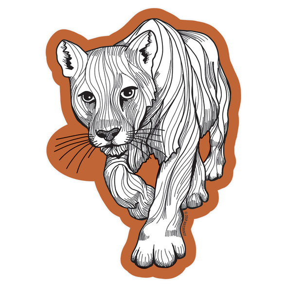 Cougar Sticker