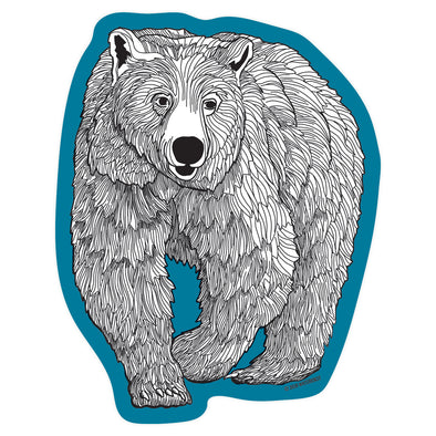 Grizzly Sticker