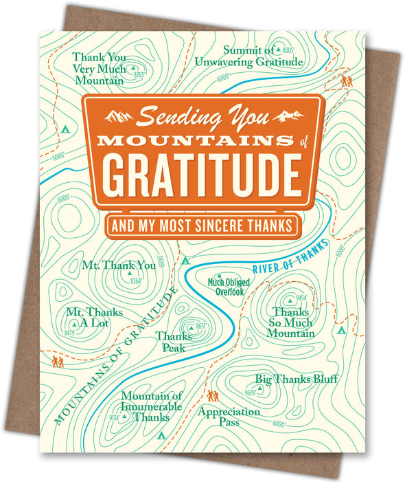 Mountains of Gratitude Map