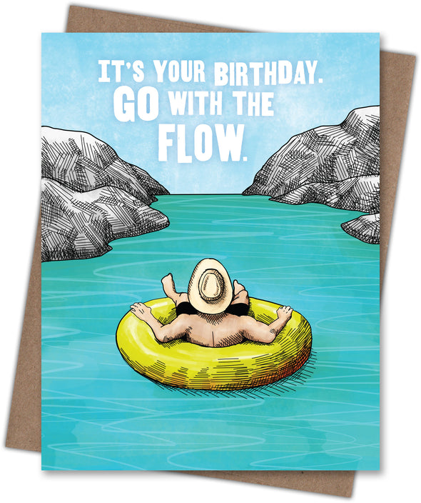 Go With The Flow Birthday