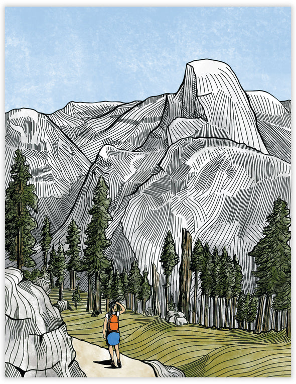 Yosemite Everyday Note Card