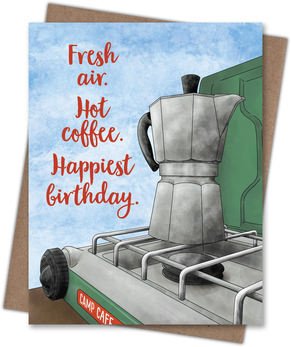 Camp Coffee Birthday