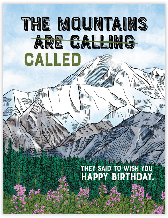 Mountains Called Birthday