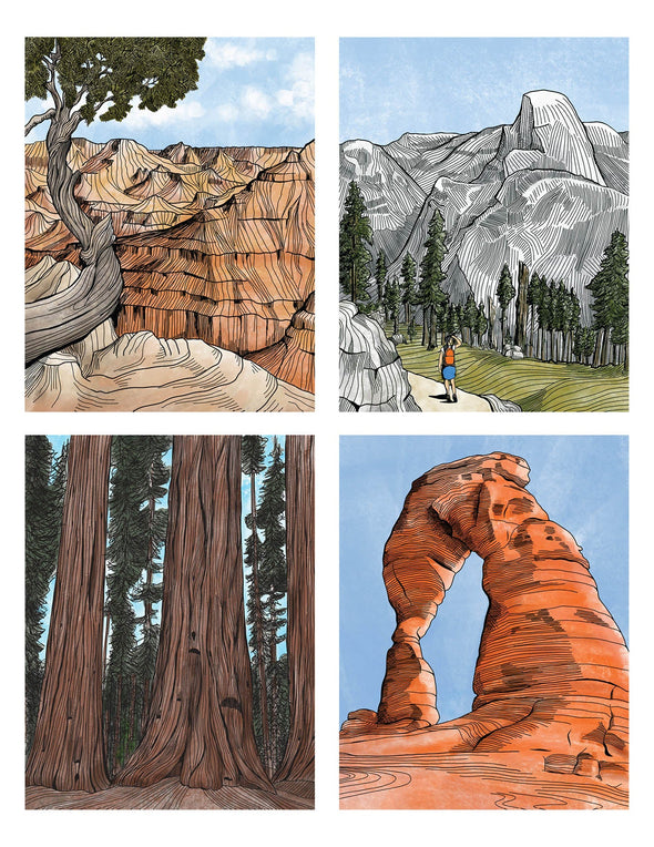 National Parks Notecards Box Set